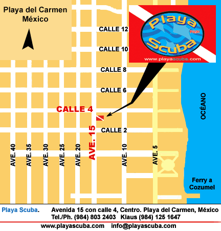 Locate PlayaScuba.com